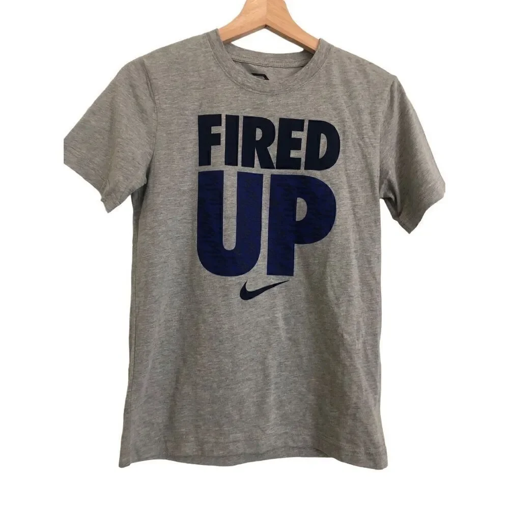 Nike 3Brand Fired Up Tshirt Big Kids Size Medium